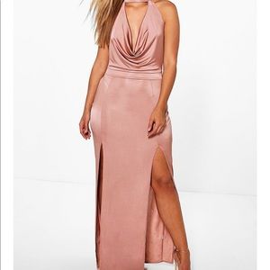 Choker maxi dress
